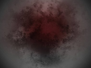 Siyah arkaplanda kırmızı bir kalp