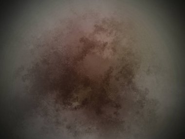 Siyah arkaplanda kahverengi bir madde