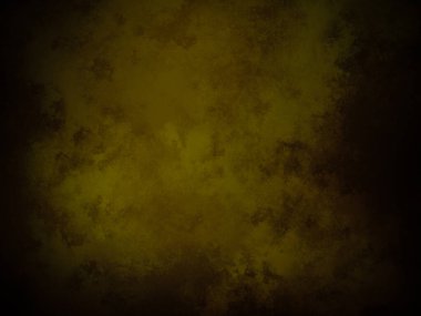 Koyu ve sarı bir arka plan ve kirli bir dokusu var.