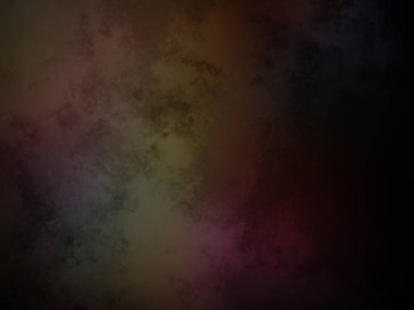 Koyu renkli bir arkaplan ve gökkuşağı