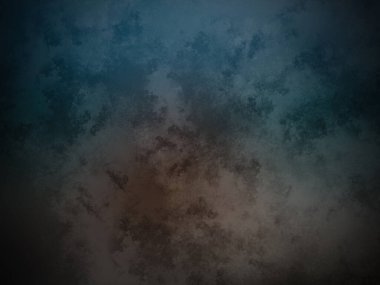 Koyu mavi ve kahverengi bir arka plan ve soluk bir doku.