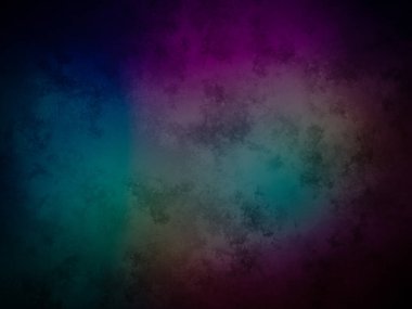 Renkli bir bulanıklığa sahip koyu bir arkaplan