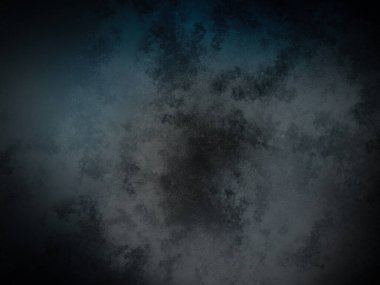 Siyah-mavi arkaplan ve siyah-beyaz fotoğraf.