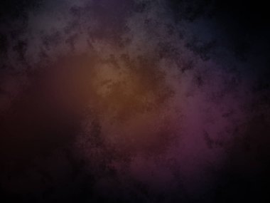 Mor ve mavi kıvrımlı koyu bir arka plan.