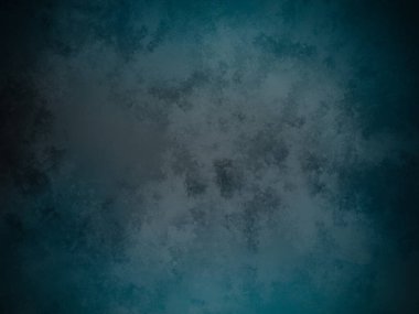 Beyaz ve siyah saati olan mavi ve siyah bir arkaplan