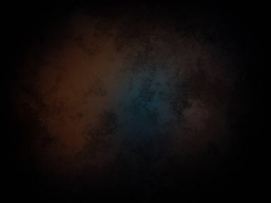 koyu bir arkaplan mavi ve turuncu bir ışık