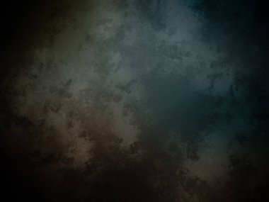 Siyah beyaz saati olan koyu ve mavi bir arkaplan.