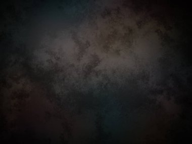 Siyah ve mavi renk şemasına sahip koyu bir arkaplan