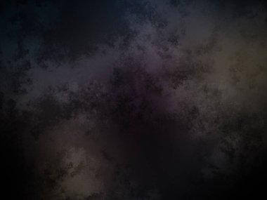 Siyah ve mor renkli koyu ve bulutlu bir arkaplan