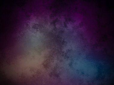 Solmuş efektli koyu mor ve mavi bir arkaplan