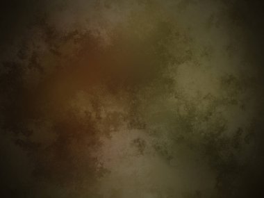 Koyu kahverengi ve yeşil bir arka plan ve soluk bir etki