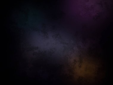 koyu bir arkaplan ve renkli bir ışık