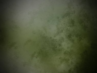 Beyaz saati olan yeşil ve siyah bir arkaplan