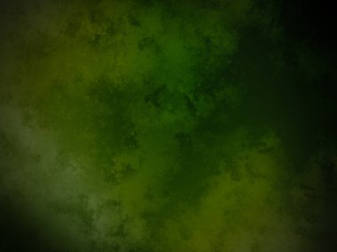 Beyaz saati olan yeşil ve siyah bir arkaplan