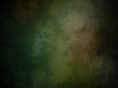 Siyah kenarlı yeşil ve kahverengi bir arka plan.