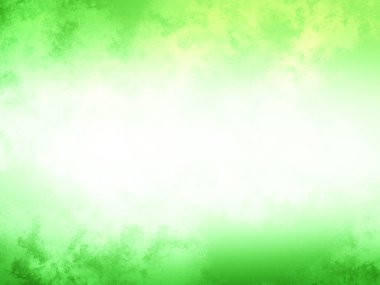 Bulanık efektli yeşil ve beyaz bir arkaplan