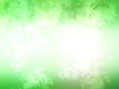 Yeşil ve beyaz arka plan ve ışık