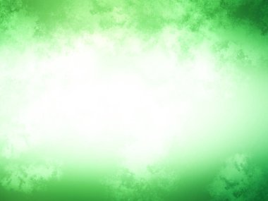 Yeşil ve beyaz arka plan ve ışık