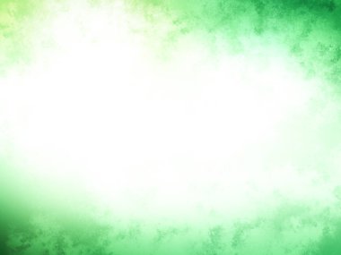 Bulanık efektli yeşil ve beyaz bir arkaplan
