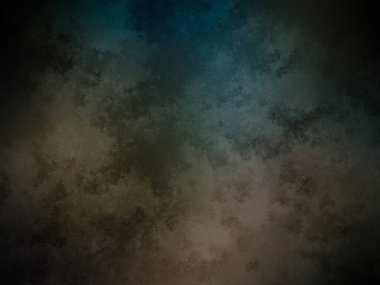 Koyu mavi ve yeşil arkaplan ve soluk bir doku.