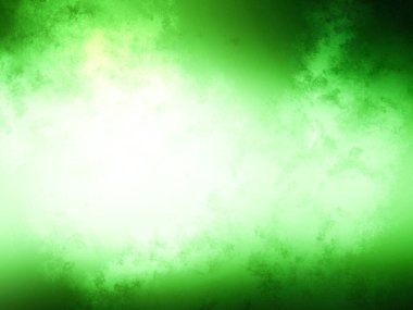 Siyah arkaplanı olan yeşil sisli bir arkaplan