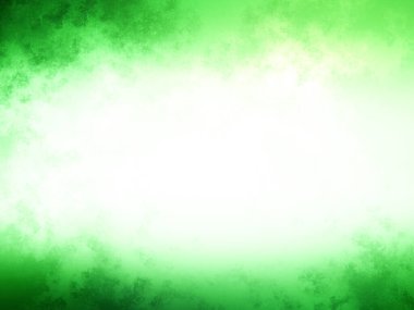 Yeşil ve beyaz arka plan ve ışık