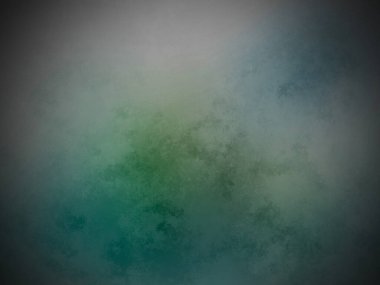 Bulanık efektli yeşil ve mavi bir arkaplan