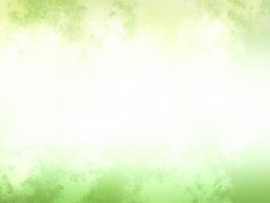 Bulanık efektli yeşil ve beyaz bir arkaplan