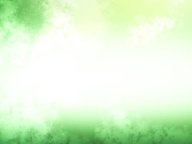 Bulanık gökyüzü ile yeşil ve beyaz bir arkaplan