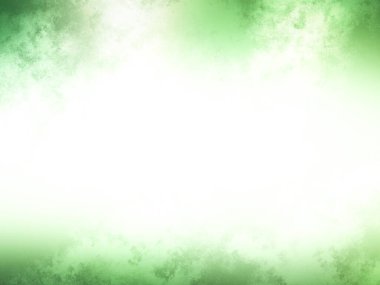 Bulanık efektli yeşil ve beyaz bir arkaplan