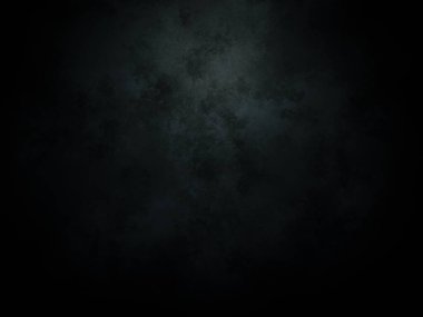 Kara bir arka plan, karanlık bir gökyüzü ve birkaç bulut.