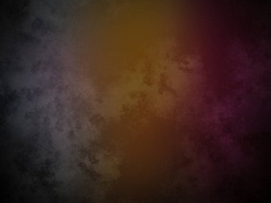 koyu renkli bir arka plan, sarı ve mor renkli.