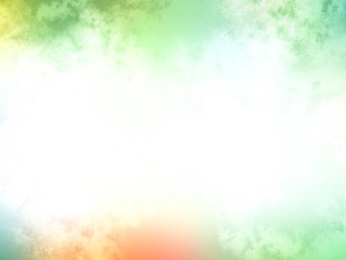 Bulanık gökyüzü ile renkli bir arkaplan