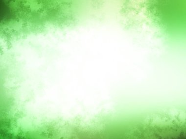 Bulanık efektli yeşil ve beyaz bir arkaplan