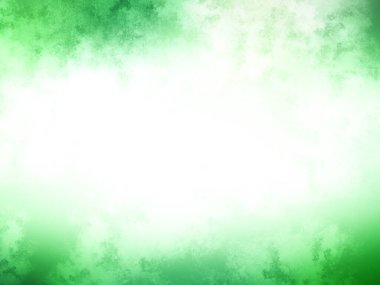 Bulanık efektli yeşil ve beyaz bir arkaplan