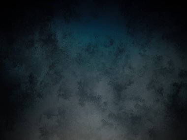 Koyu mavi bir arkaplan ve yukarıdan gelen bir ışık.