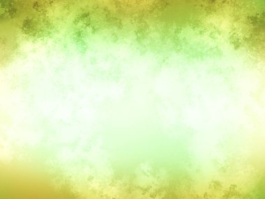 Yeşil ve sarı bir arka plan ve soluk bir etki