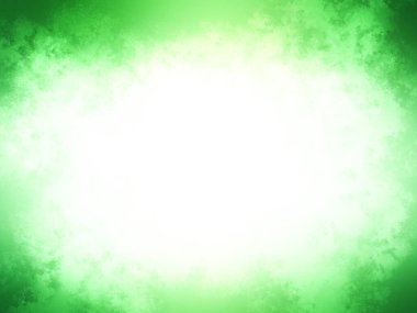 Beyaz çemberli yeşil bir arkaplan