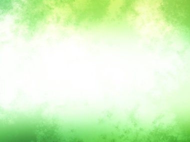 Bulanık efektli yeşil ve beyaz bir arkaplan