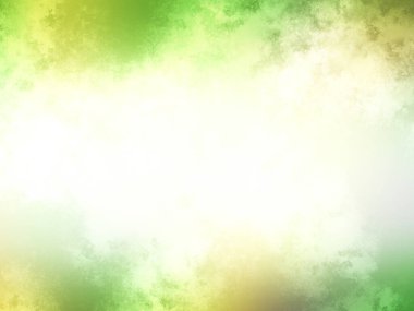 Bulanık efektli yeşil ve sarı bir arkaplan