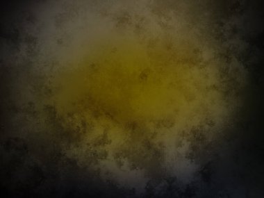 Sarı ve siyah bir arkaplan ve sarı bir daire.