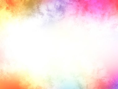 Metin için beyaz alanı olan renkli bir arkaplan