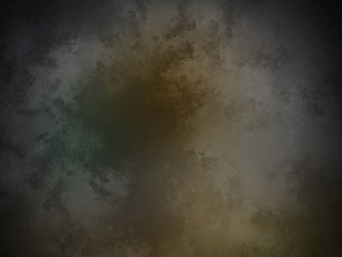 Yeşil ve sarı çemberli koyu bir arka plan.