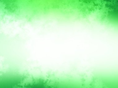 Bulanık efektli yeşil ve beyaz bir arkaplan
