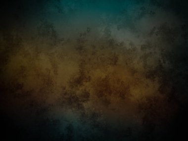 Koyu mavi ve kahverengi bir arka plan ve soluk bir etki