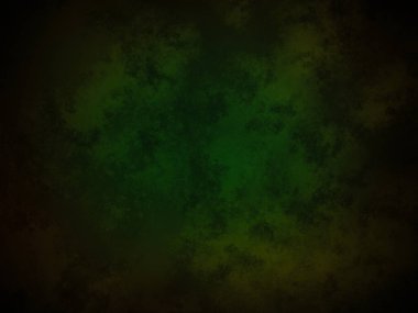 Yeşil ve siyah bir arkaplan ve kirli bir doku.