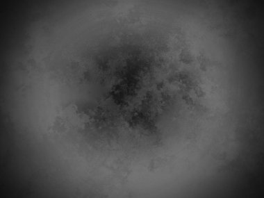 Dairesel bir nesnenin siyah beyaz fotoğrafı