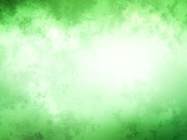 Yeşil ve beyaz arka plan ve ışık