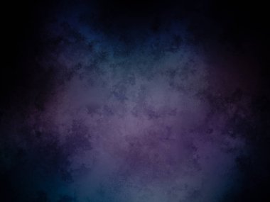 Siyah arkaplanı olan mavi ve mor bir arkaplan