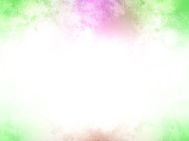 metin için beyaz boşluğu olan yeşil ve pembe bir arkaplan